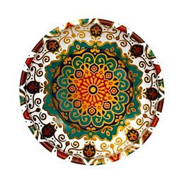 Metalen kom - Mandala 3 - Klein - 8 cm