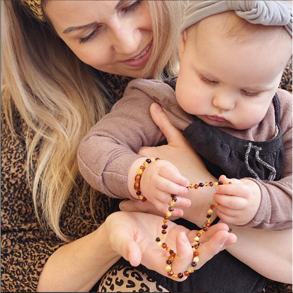 Pulsera bebé ámbar - Mix