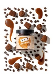 Karamell Macchiato Schokoladentrüffel Geschenkglas 130g | Kaffeeschokolade