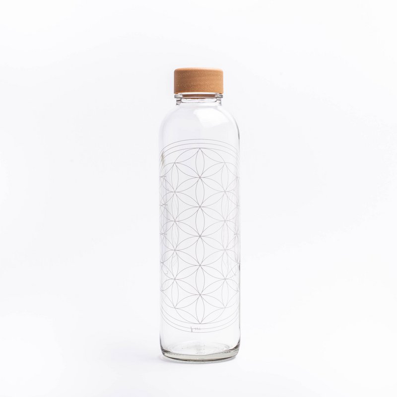 FLOWER OF LIFE 0,7 l Glasflasche