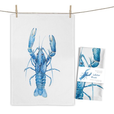 Geschirrtuch Lobster Blues
