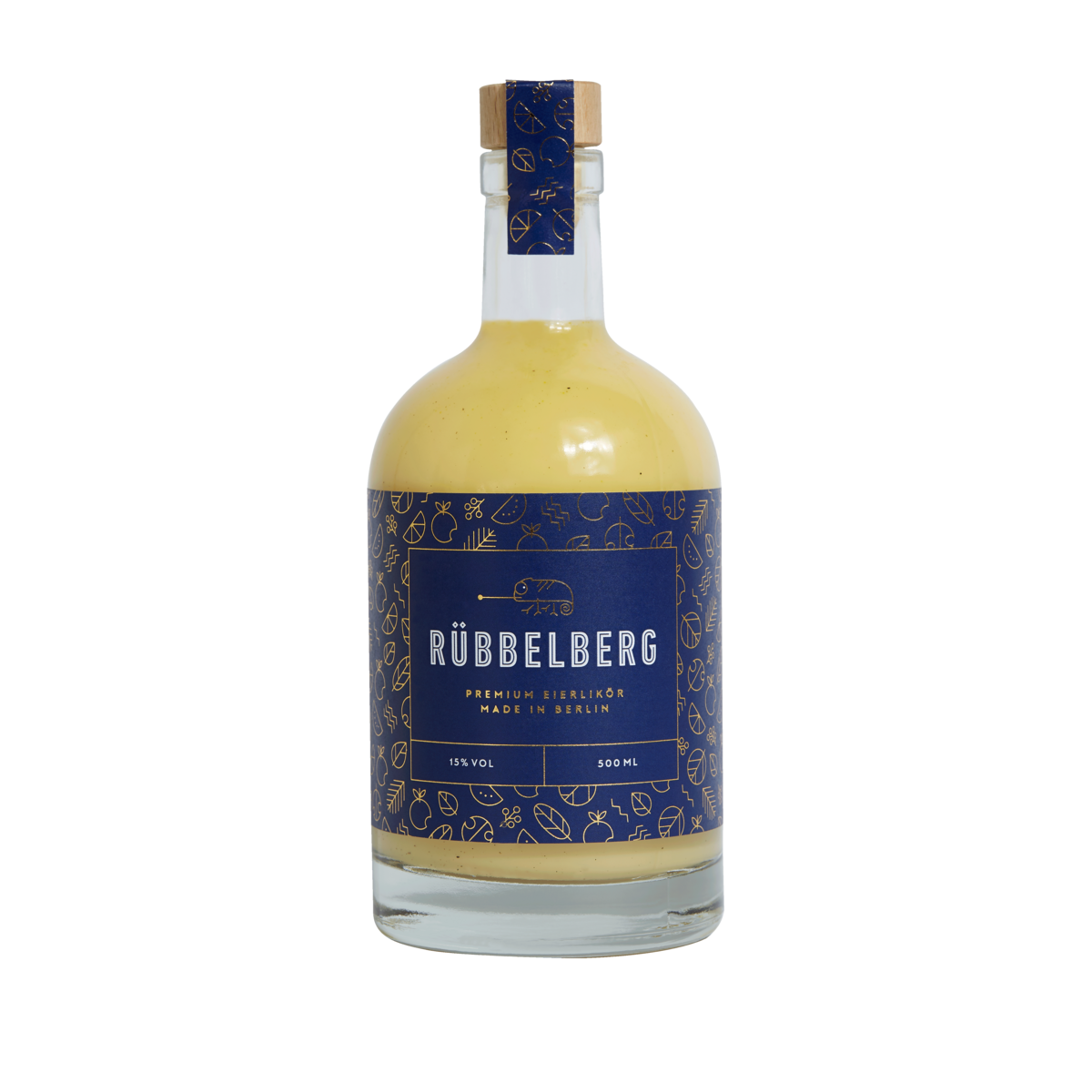 Premium Bio-Eierlikör 500ml Flasche