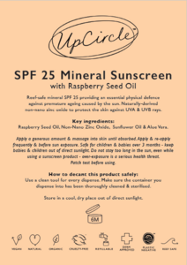 SPF 25 Mineral Sunscreen - Bulk 1L
