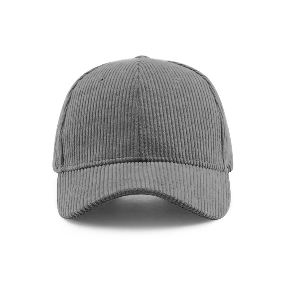 Legend Cap Basic - eindbaas - Corduroy - Grey