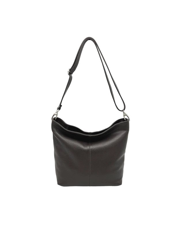 Borsa a tracolla da donna in vera pelle, Made in Italy, art. 112453Nuovo