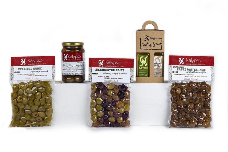 Mixed Greek Olives-(Brown,Green,Black)