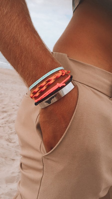 Bracelets set surf culture mint