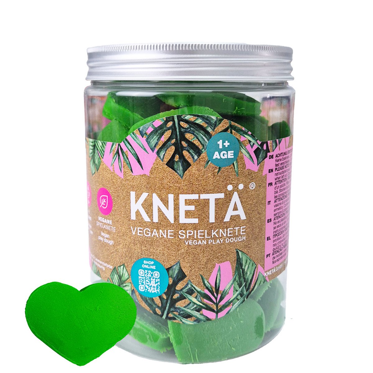 Knetä Speelklei - Hartvormig Groen