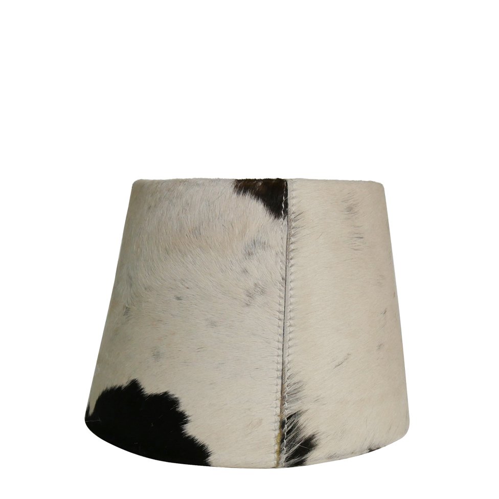 Lampshade cow black/white 20cm
