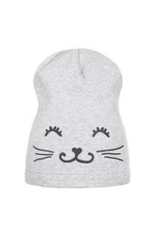 KITTY GRAY girls' beanie hat