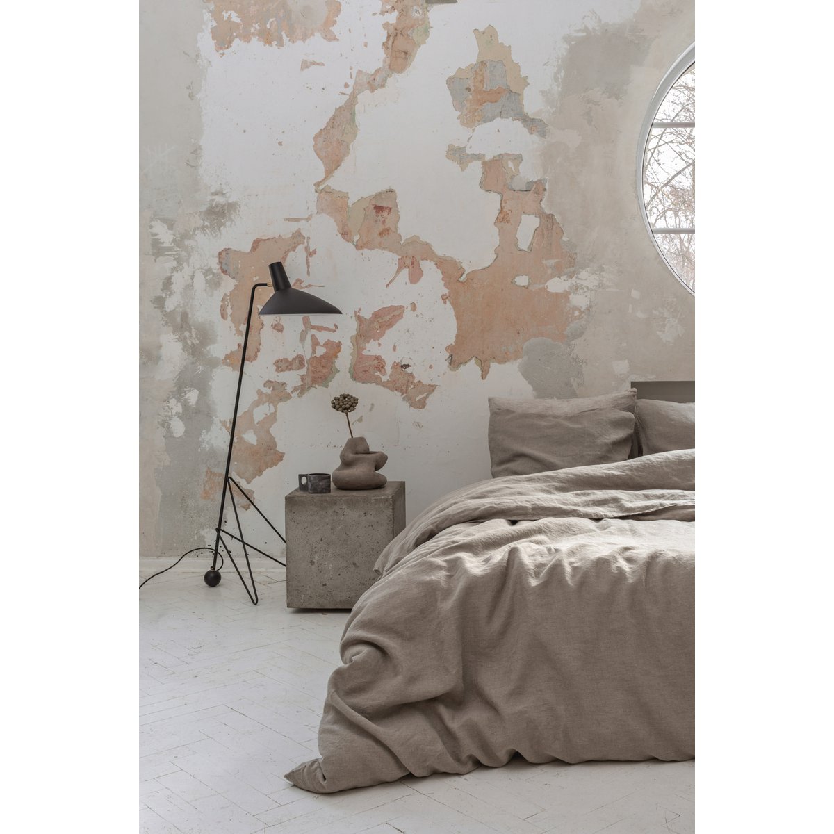 Linen bedding set / Natural