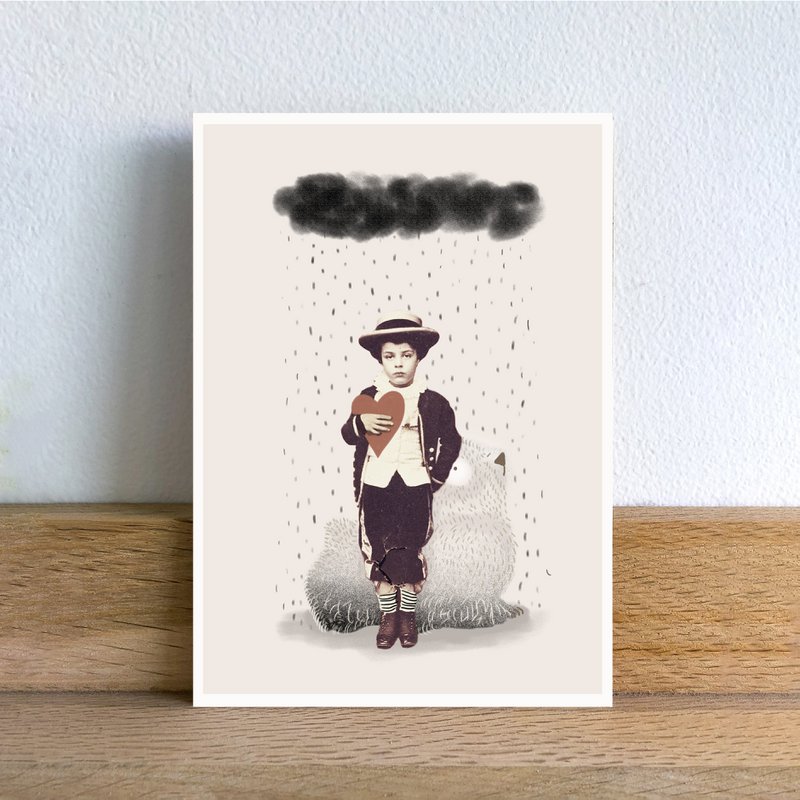 Postcard | strong hearted