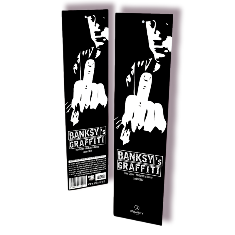Banksy Segnalibro "Soft-Touch" - Rude Copper