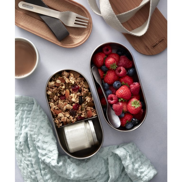 Black+Blum Bento Box - Madkasse - 185x97x120mm - Grijs