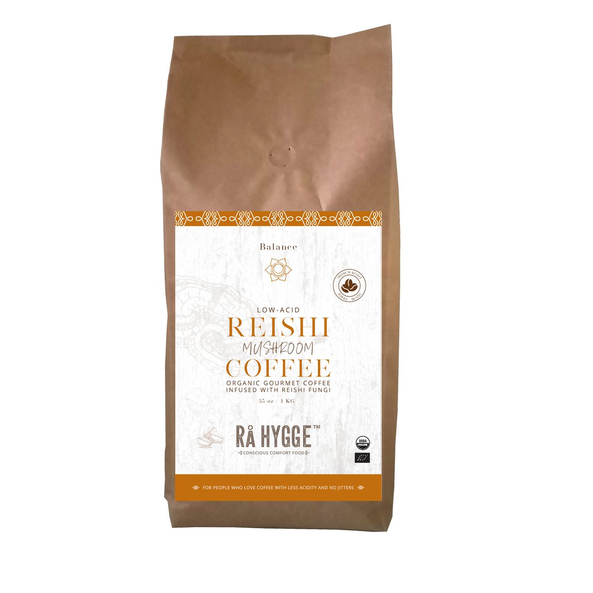 Reishi Mushroom Coffee, Whole beans 1 KG