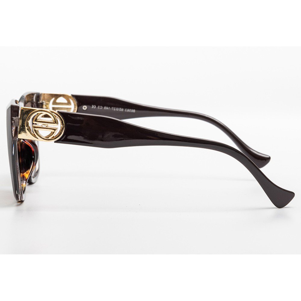 Maestri Italiani 200-86563-übergroße Unisex-Sonnenbrille mit UV400-Schutz