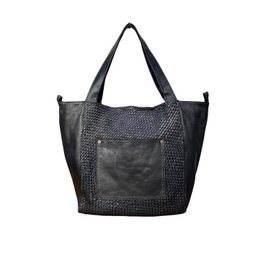 BORSA TOTE MARIANA VINTAGE IN PELLE INTRECCIATA