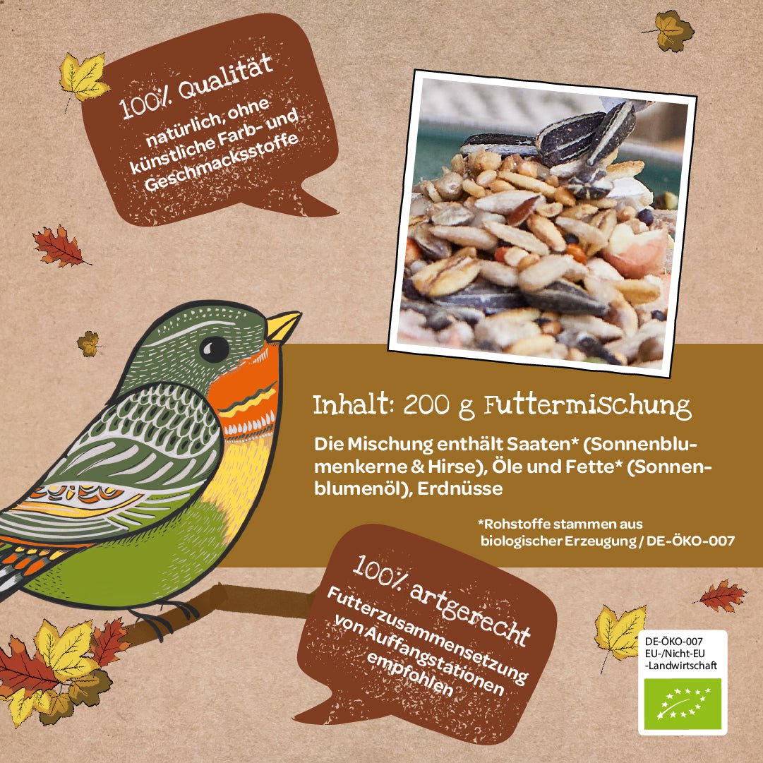 Freiluftbuffet Vögel BIO