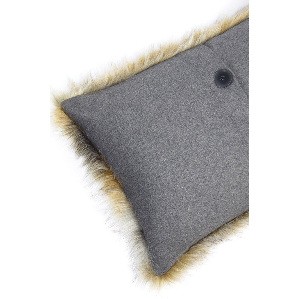 Kussen Crystal Faux Fur