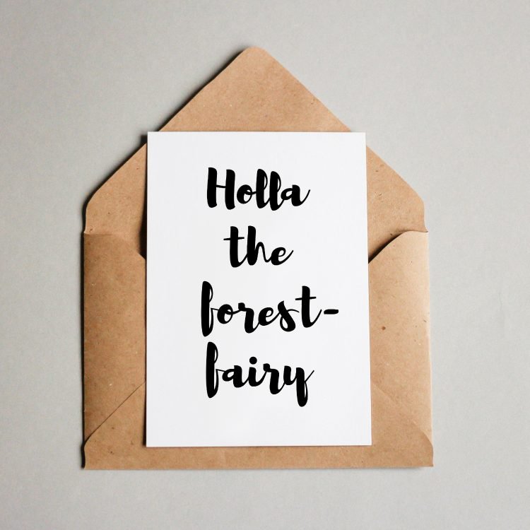 Holla la fée de la forêt