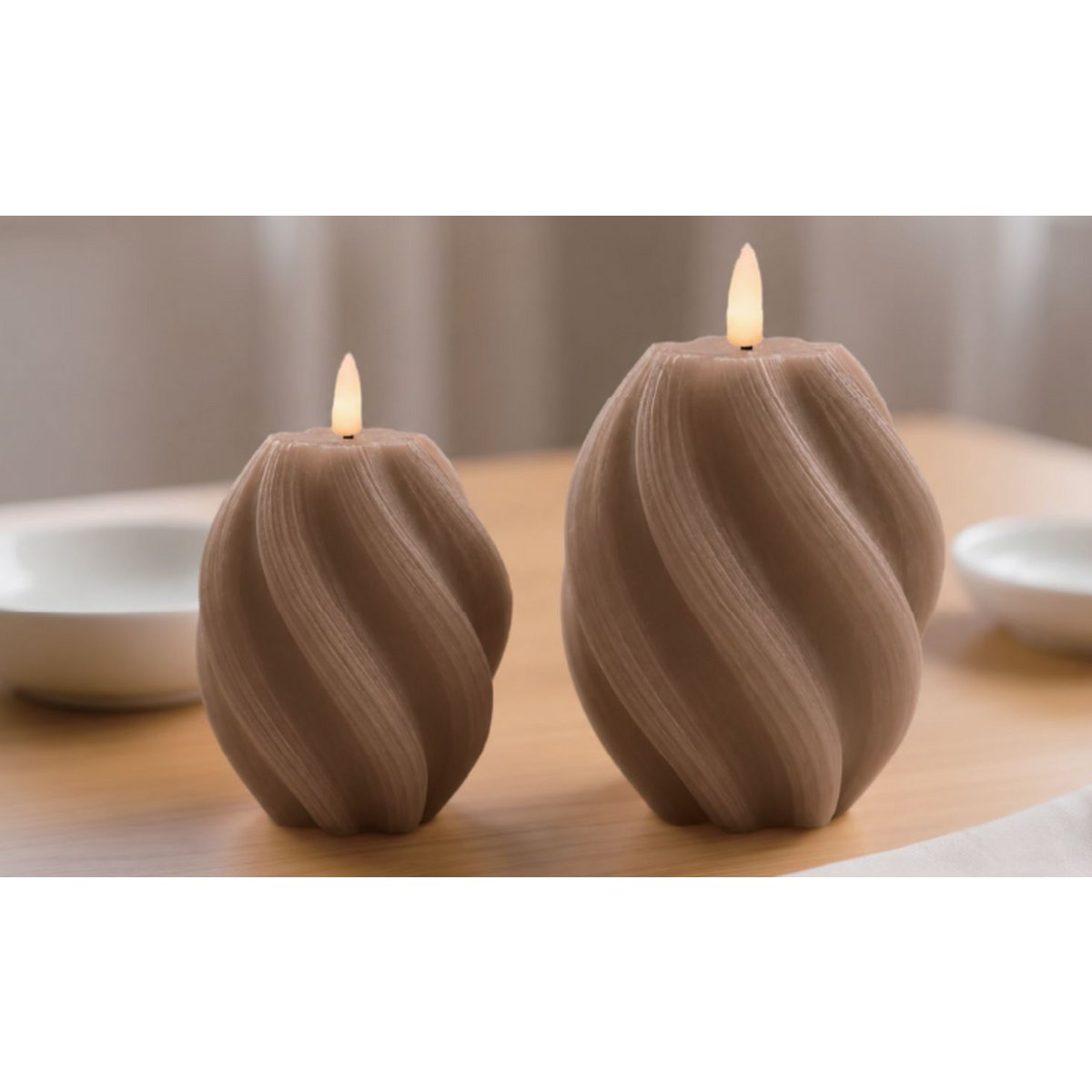 Wave Bloklight 2-Pack - Mokka