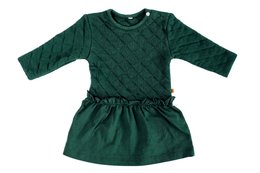 Baby Quilted Look Dress