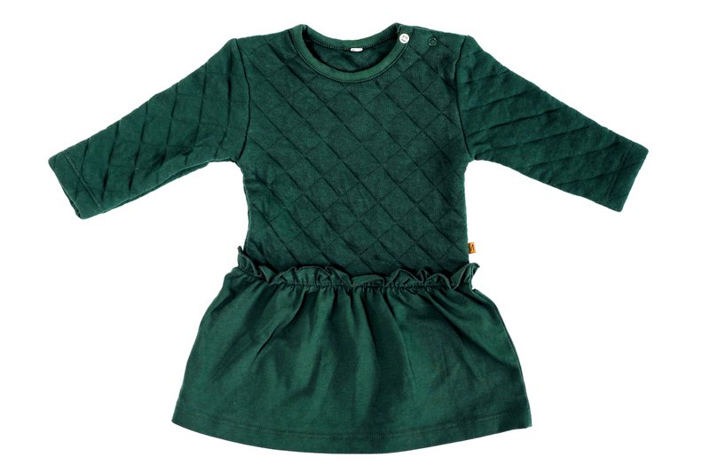 Baby Quilted Look Dress