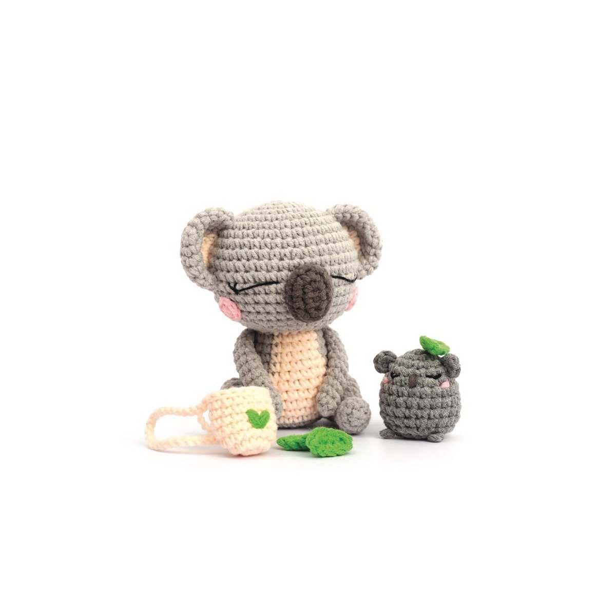 ZESTAW KOALA AMIGURUMI 125 mm