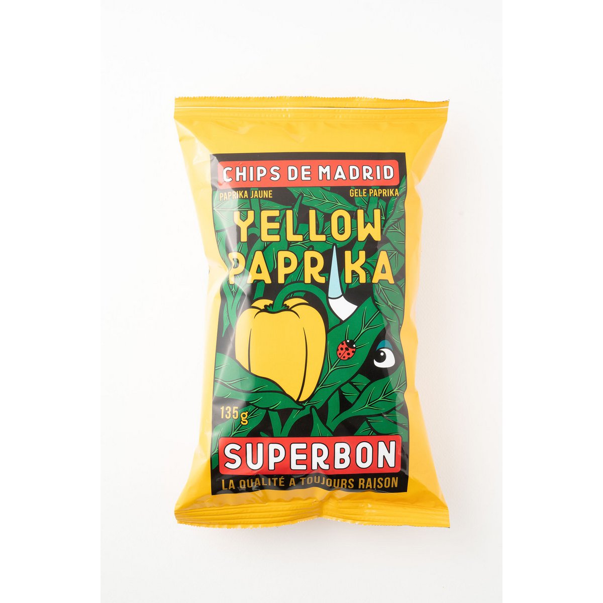 Patatine Alla Paprica Gialla 125g