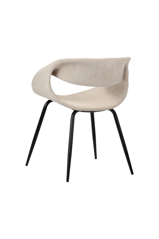 Whale Chair Beige (Set of 2)