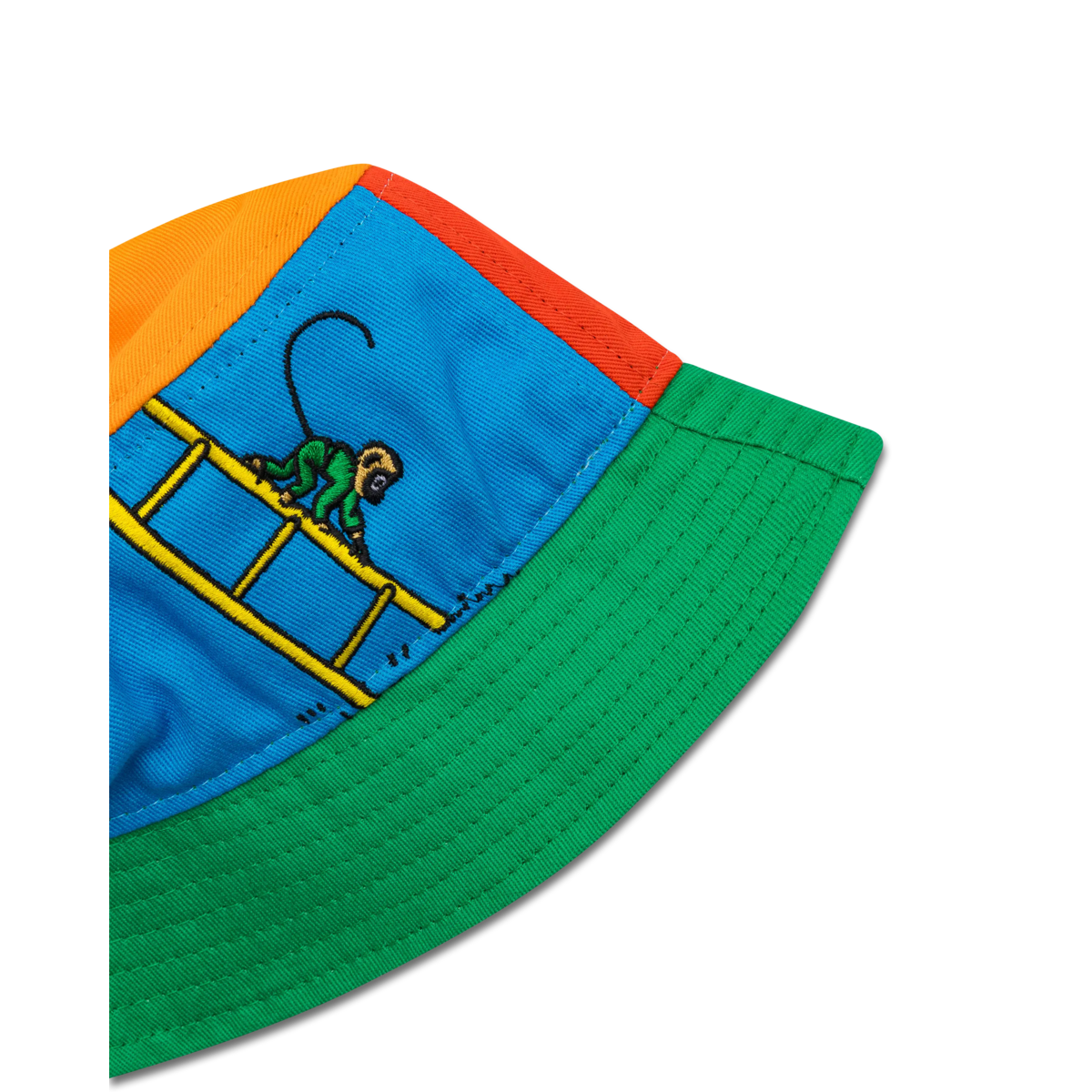 koaa – Pippi Calzelunghe “Up and Down” – Cappello da pescatore blu/rosso/verde/arancione
