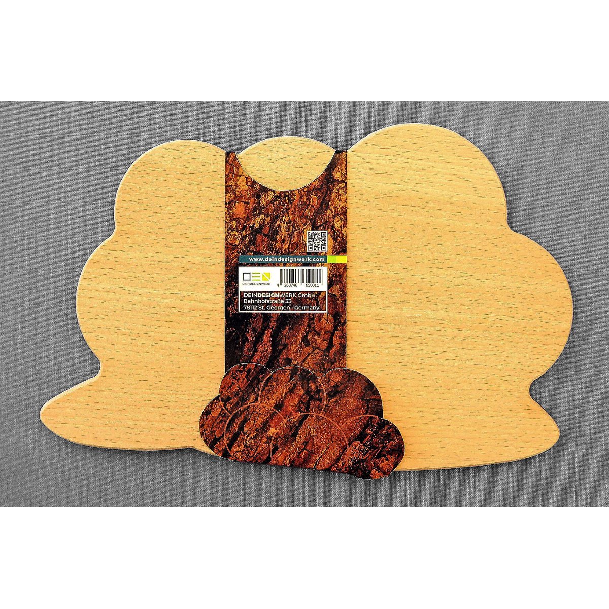 Vesperbrettle im Bollenhut-Design | Küchenbrett Schneidebrett Frühstücksbrett aus Buchenholz | Schwarzwald Geschenk