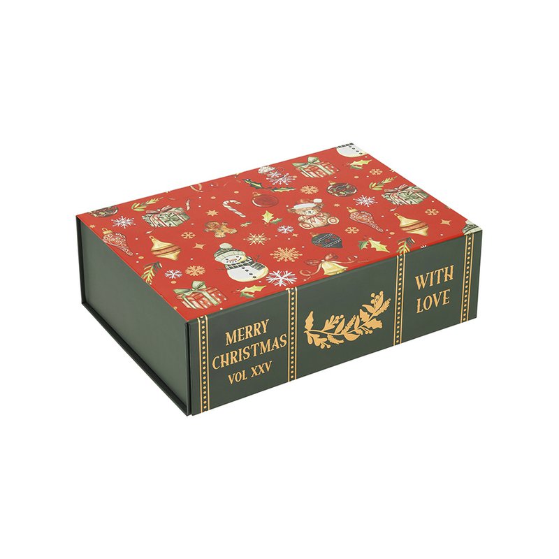 Gift box alloverprint packaging