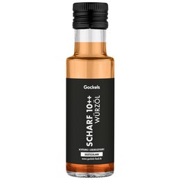 Hot 10++ seasoning oil – extra hot with Carolina Reaper chili!
