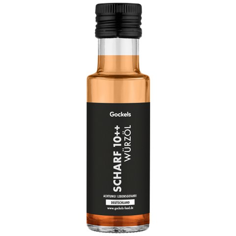 Hete 10++ kruidenolie – extra heet met Carolina Reaper-chili!