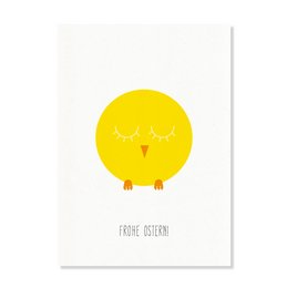 Postkort "Daisy Easter Chicks"