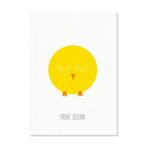 Postkarte "Daisy Osterküken"