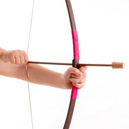 BOW RUSTIK + 3 ARROWS - ST454F