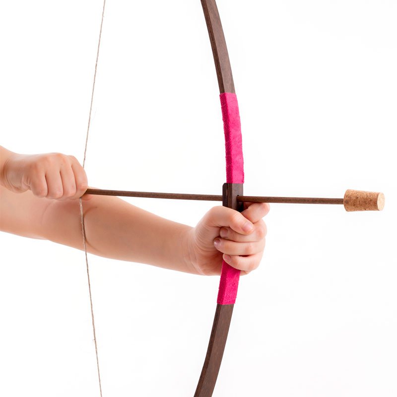 BOW RUSTIK + 3 ARROWS - ST454F