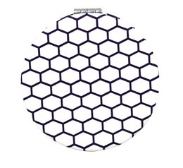 Pocket mirror Hexagon White Compact Two Sided Mirror Copy 2