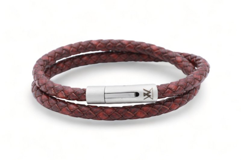 Læderarmbånd 12mm - Civilis kollektion