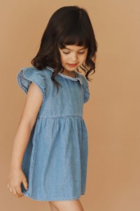 Tulip Denim Dress