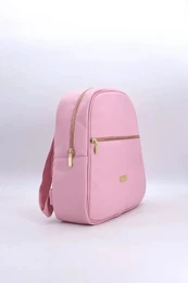 Zaino fasciatoio in ecopelle, rosa