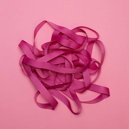 Gift ribbon raspberry, raspberry red ribbon easy to tie, 16mm x 5m grosgrain ribbon for wrapping gifts