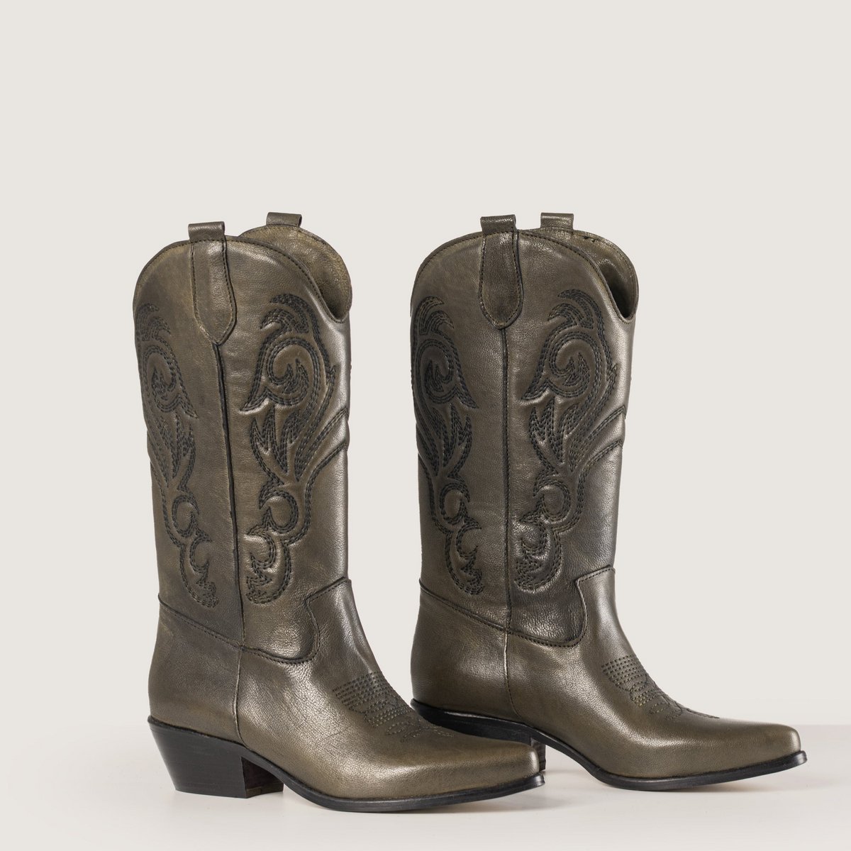 Shelby Olive Texan støvler
