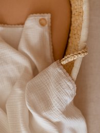 Baby Swaddle / Triple Layer Muslin - Elfenben