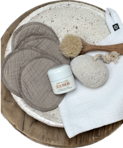 Mousseline make-up verwijderpads (set van 10)