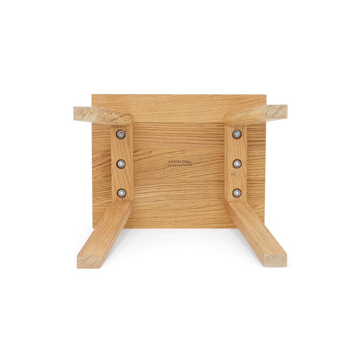 Eleganter Hocker »Fritz« aus Eichenholz