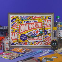 Druk „Ramen to miłość”.