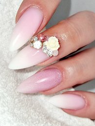 X - gel - pink baby boomer (g4)